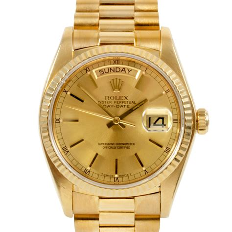 rolex day date gold 1980|vintage Rolex watches 1980s.